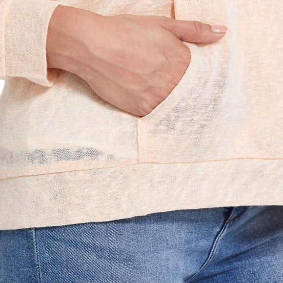 Weatherproof Vintage Hoodie Peach Size Medium - Picture 5 of 9